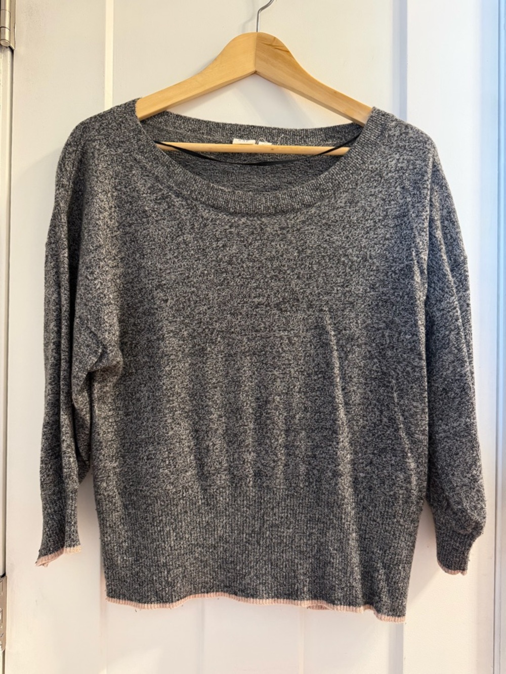GAP Gray Scoop Neck Women's Sweater